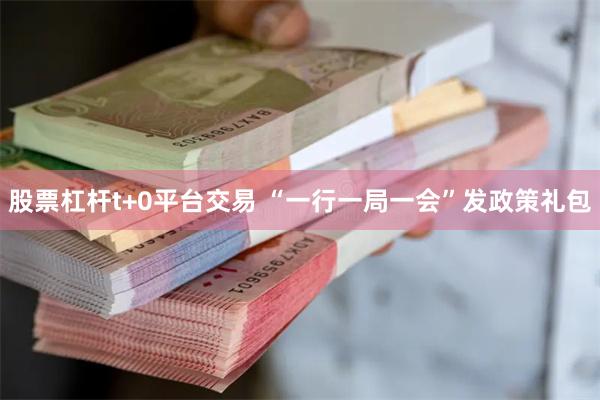股票杠杆t+0平台交易 “一行一局一会”发政策礼包
